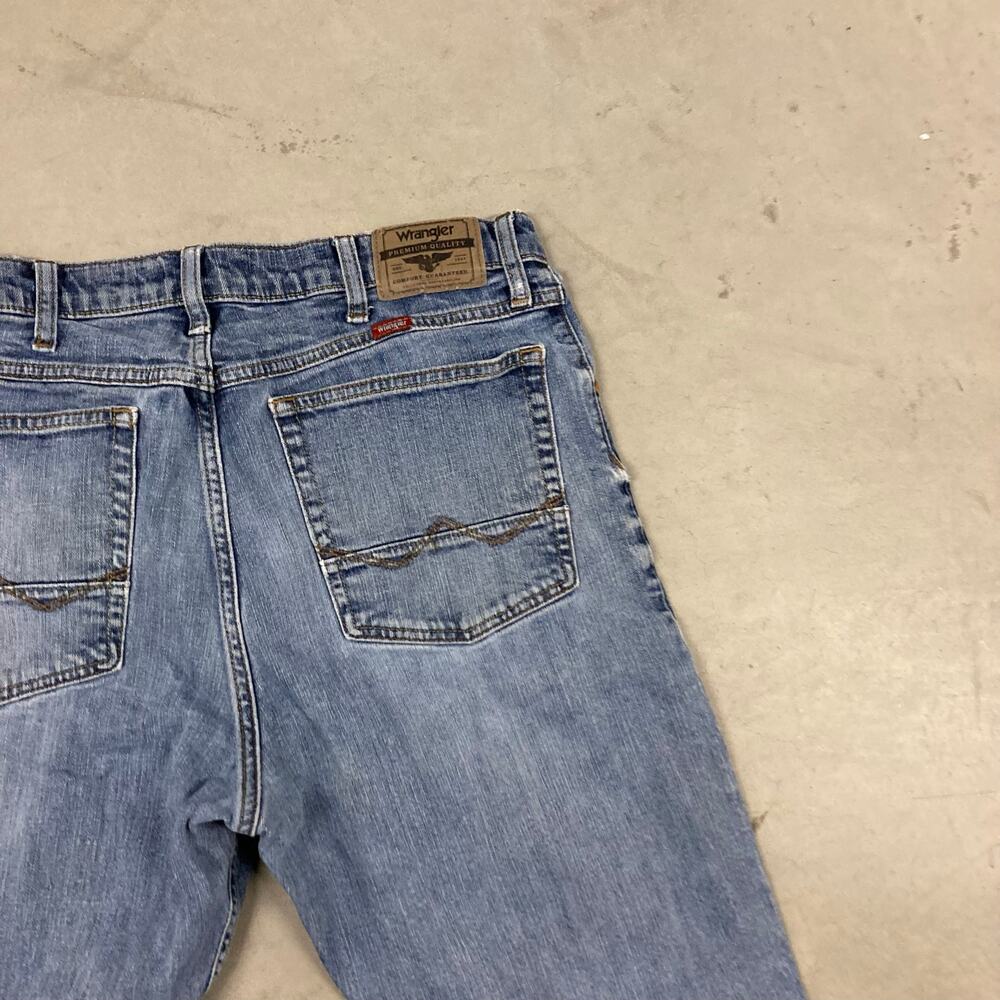 Western baggy wrangler bootcut jeans 34x30 - Picture 4 of 6